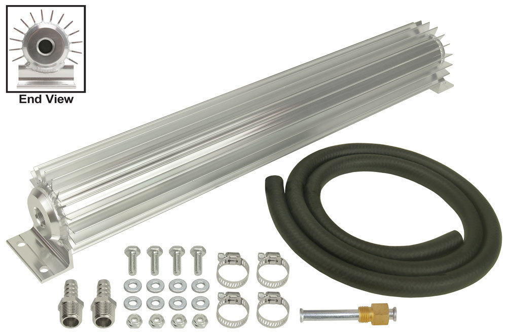 [DER13255] Derale - Heat Sink Trans Cooler 18in Long 3/8in NPT Inle
