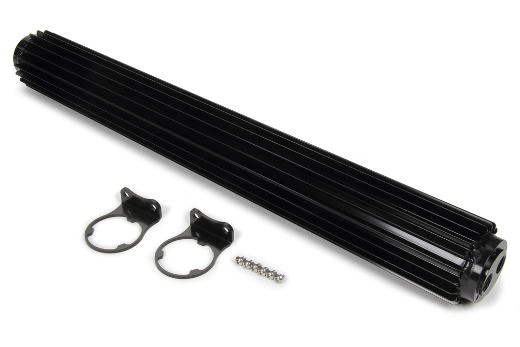 [DER13287] Derale - Dual-Pass Heat Sink Cooler 24in Black Anodized