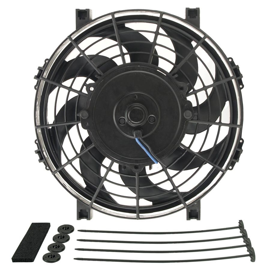 [DER16619] Derale - 9in Tornado Electric Fan W/Standard Mounting Kit