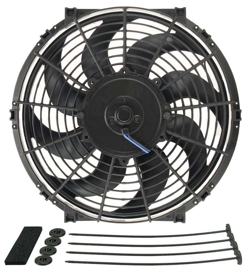[DER16622] Derale - 12in Tornado Electric Fan W/Standard Mount Kit