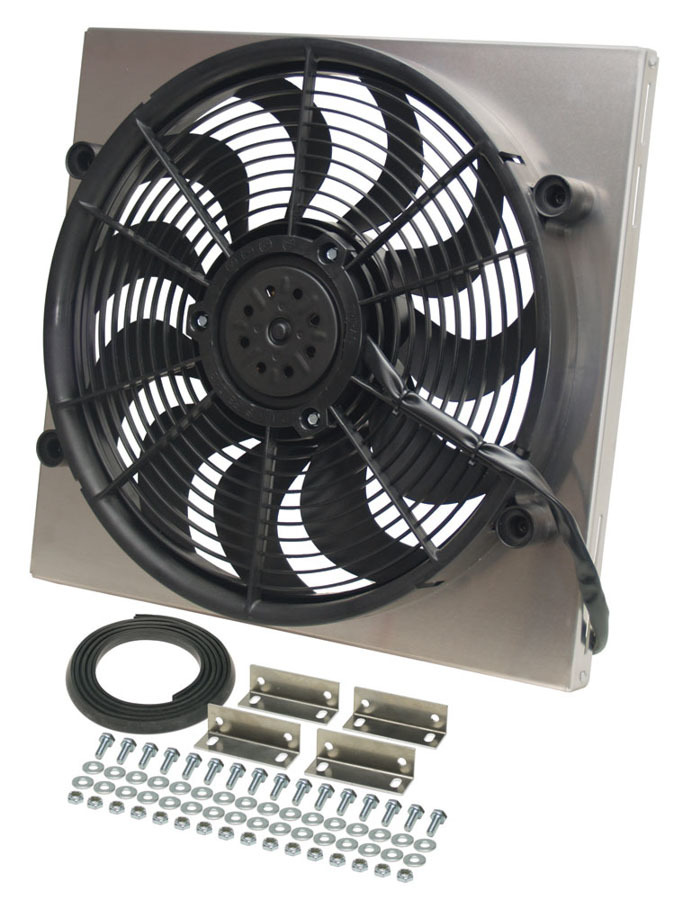 [DER16819] Derale - RAD Fan w/Alum Shroud Assembly