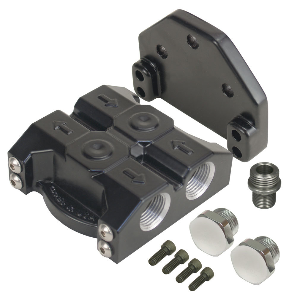 [DER35729] Derale - Oil Filter Mount Side Ports