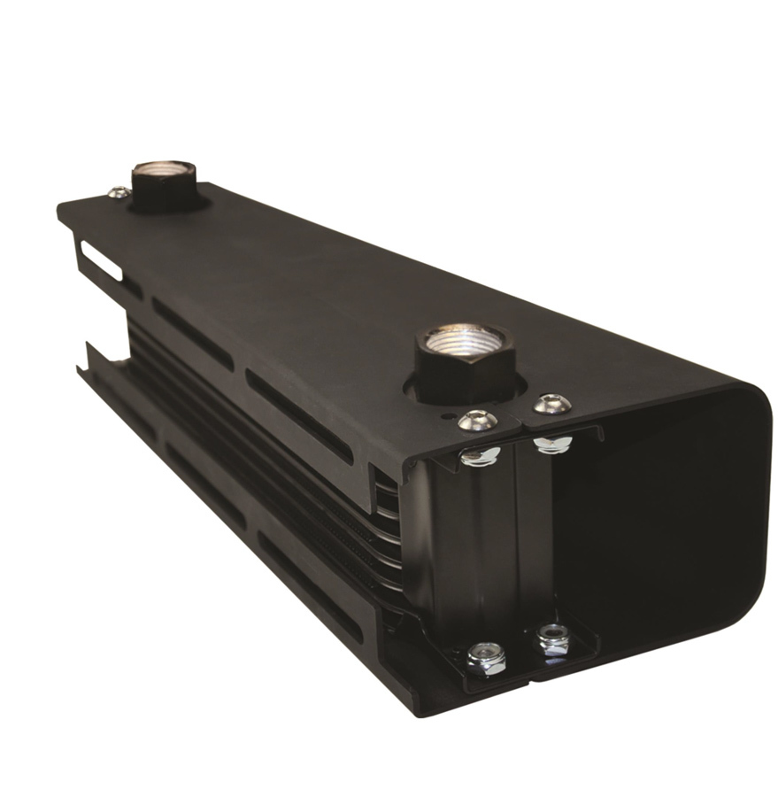 [DER50100] Derale - 10 Row Stack Plate Scoop Cooler (-10AN O-ring)