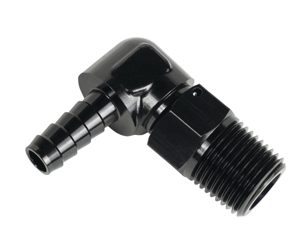 [DER59406] Derale - Fitting 90 Degree 7/8-14 To 3/8in Barb