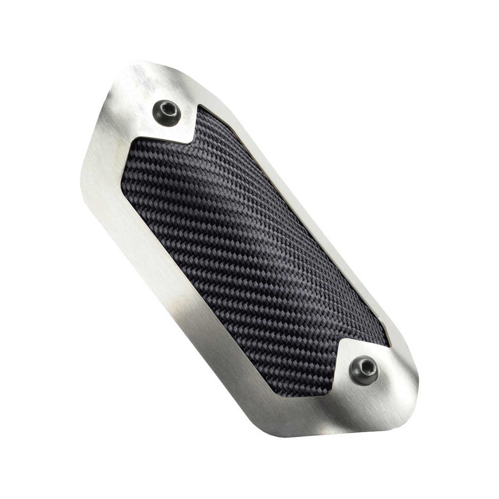 [DSN10900] Design Engineering - Flexible Heat Shield 3.5 In X 6.5 In Brushed/Onyx
