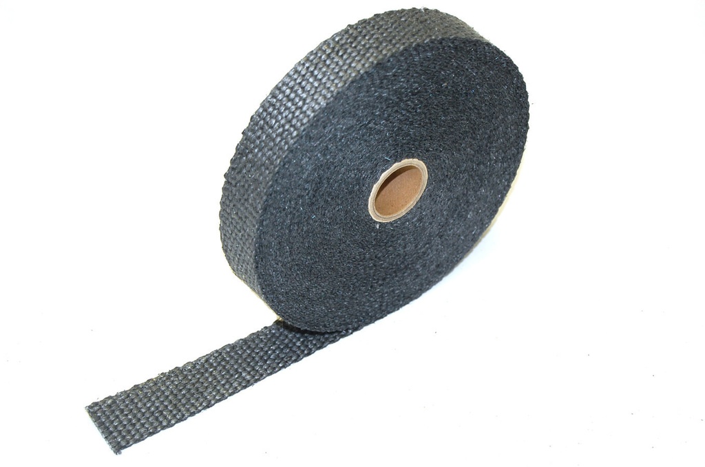 [DSN10107] Design Engineering - 1in X 50'Exhaust Wrap Black Glass
