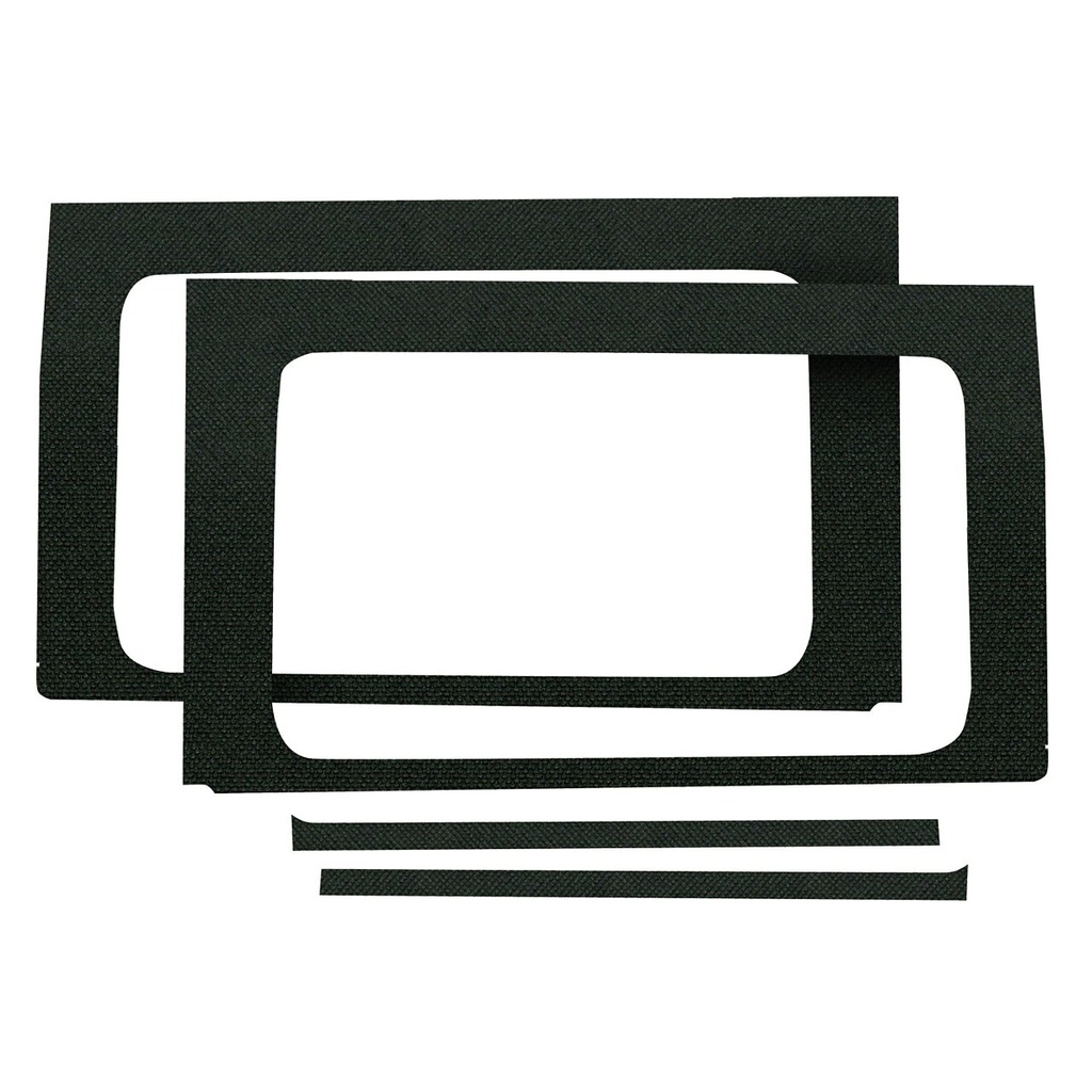 [DSN50173] Design Engineering - Jeep JL 4 DR 18- Side Window Black 4pc