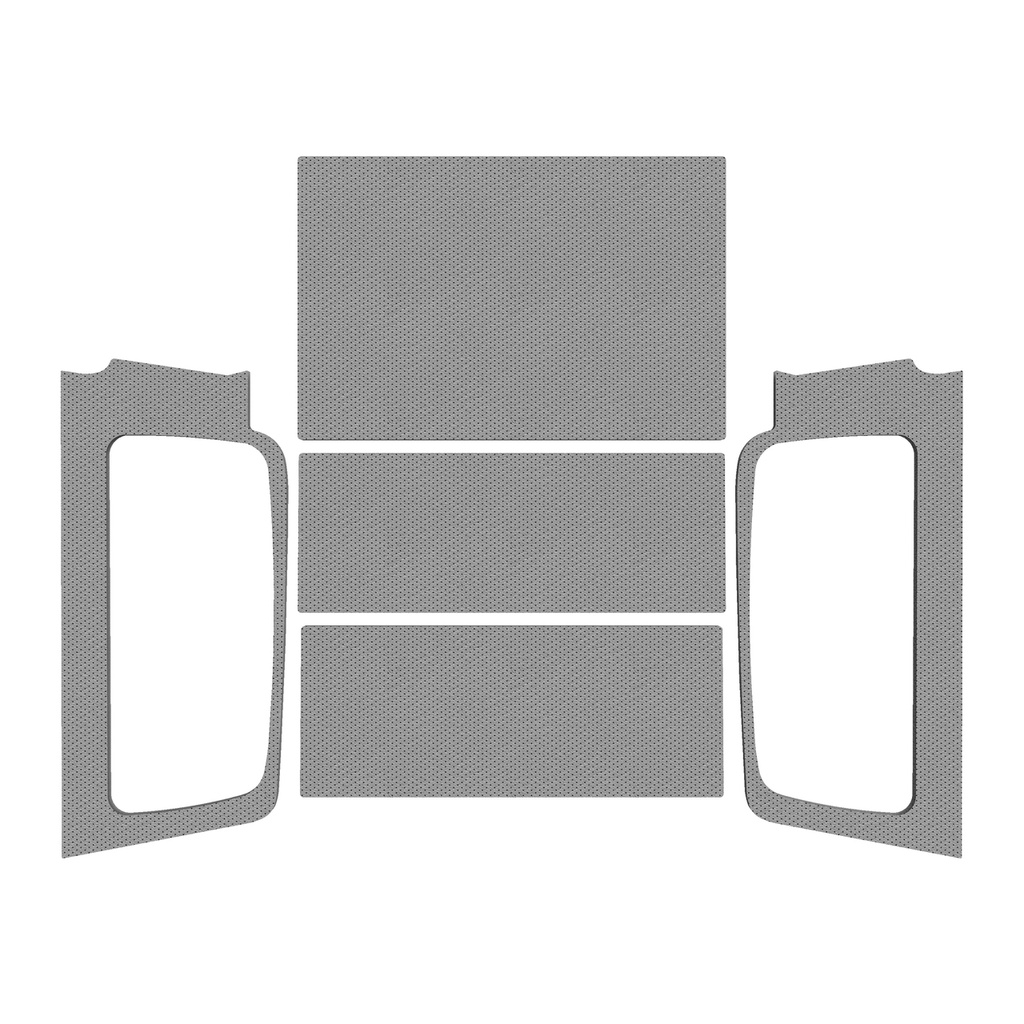 [DSN50605] Design Engineering - 2004-06 Jeep Wrangler LJ Headliner Kit Gray