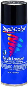 [SHEDAL1607] Dupli-Color/Krylon - Flat Black Lacquer Paint 12oz
