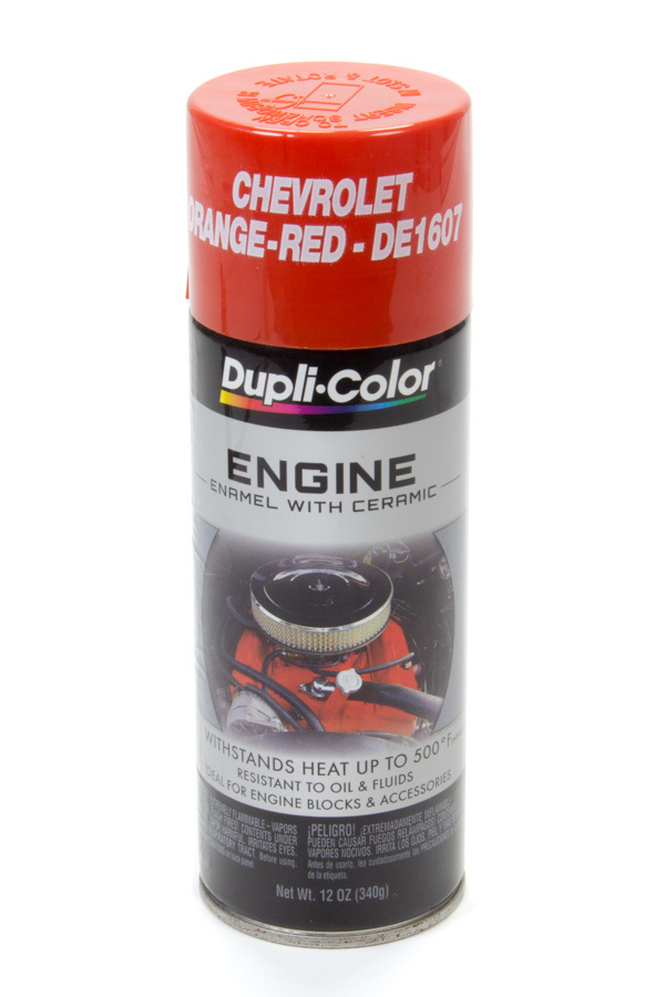 [SHEDE1607] Dupli-Color/Krylon - Chevy Orange/Red Engine Paint 12oz