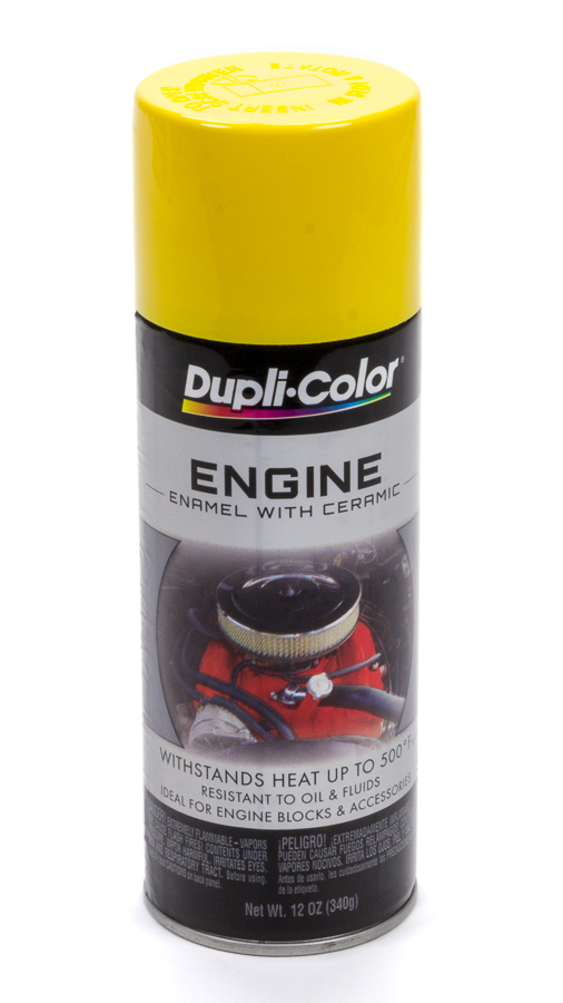 [SHEDE1642] Dupli-Color/Krylon - Daytona Yellow Engine Paint 12oz