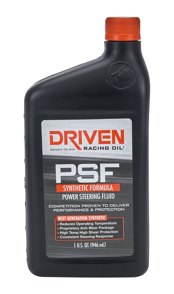 [JGP01306] Driven Racing Oil - Power Steering Fluid PSF Synthetic 1 Qt Bottle