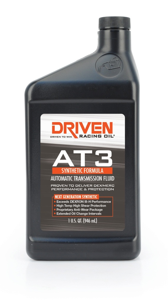 [JGP04706] Driven Racing Oil - AT3 Synthetic Dex/Merc Transmission Fluid 1 Qt.