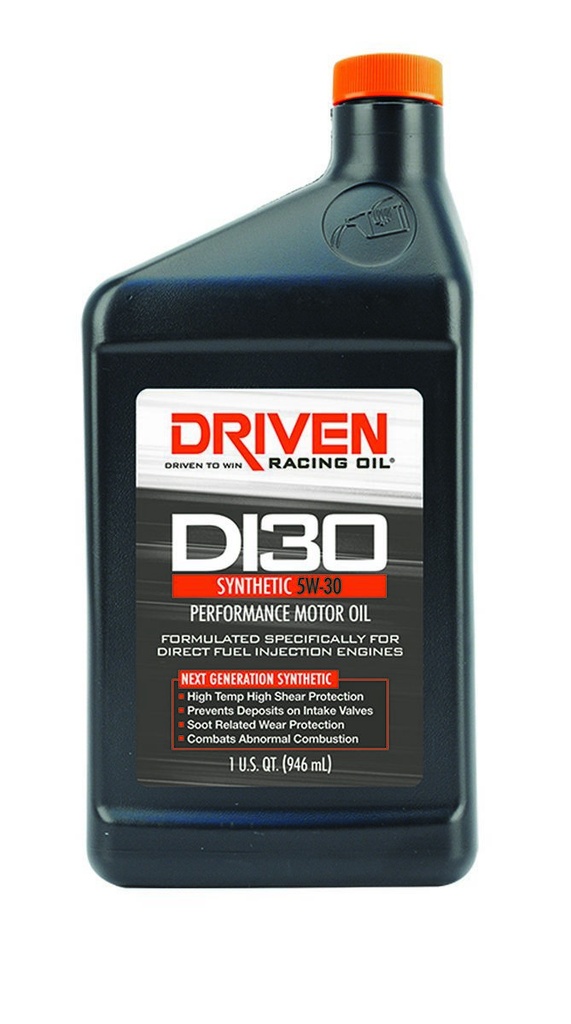 [JGP18306] Driven Racing Oil - DI30 5W30 Synthetic Oil 1 Quart