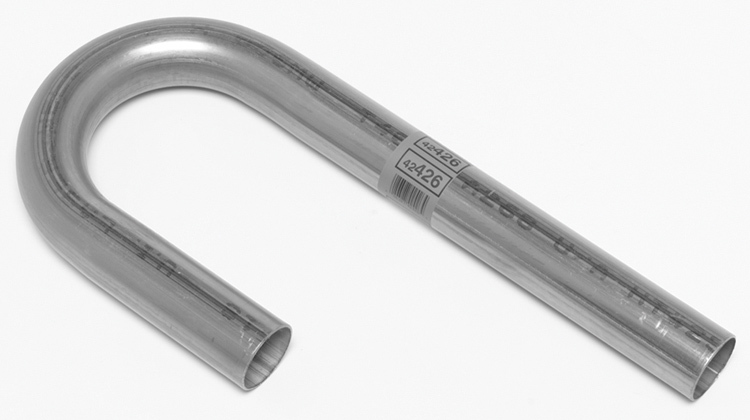 [DYN42426] Dynomax - 2in S.S. J-Bend Pipe 3in Radius 16 Gauge