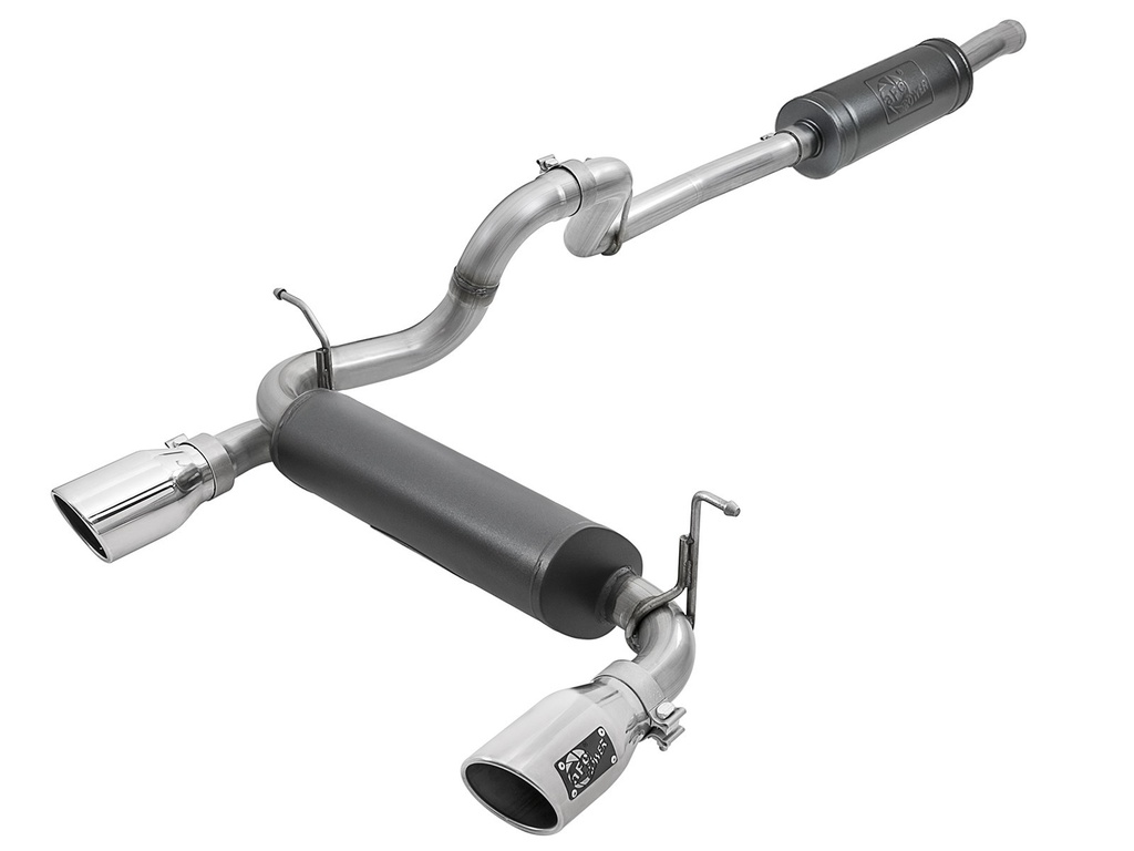 [AFE49-38066-P] Afe Power - Cat Back Ss 2-1/2in Dual Out Polished Tip