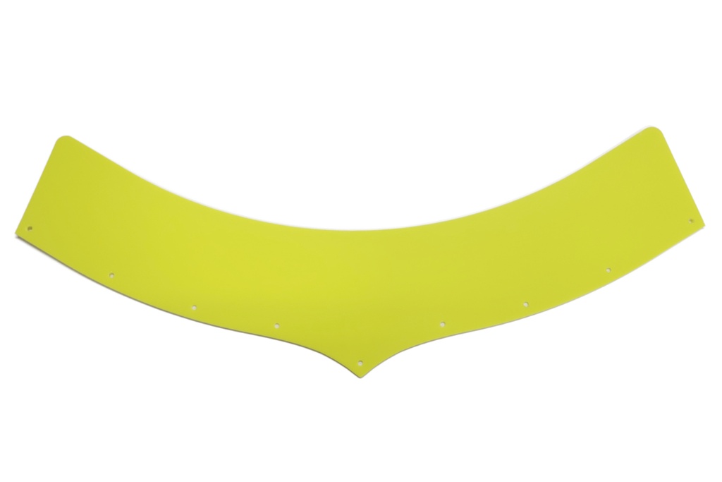 [DOM500-EX-FLO-YE] Extension Predator Hood Fluorescent Yellow 5.5in Tall