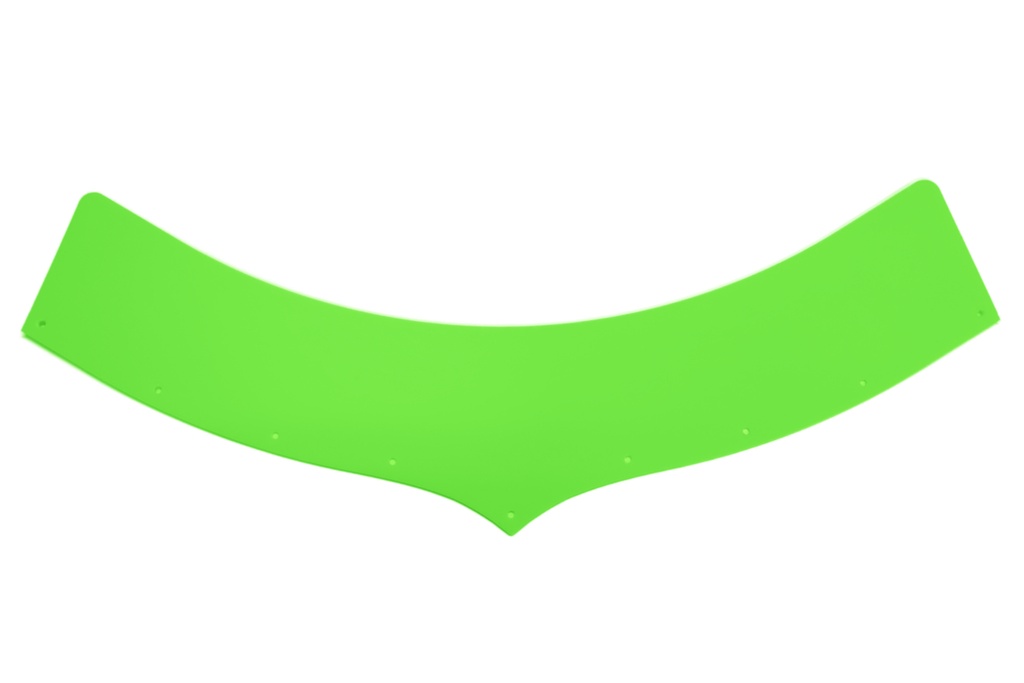 [DOM500-EX-XG] Extension Predator Hood Xtreme Green 5.5in Tall