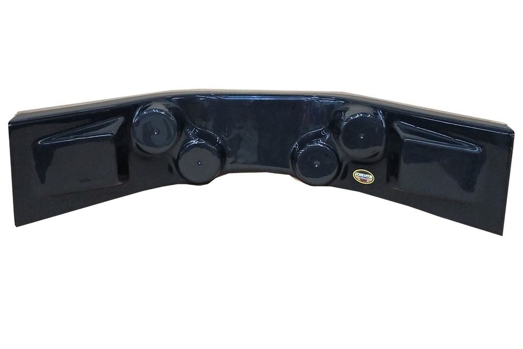[DOM910-BK] Dash Panel Curved Black