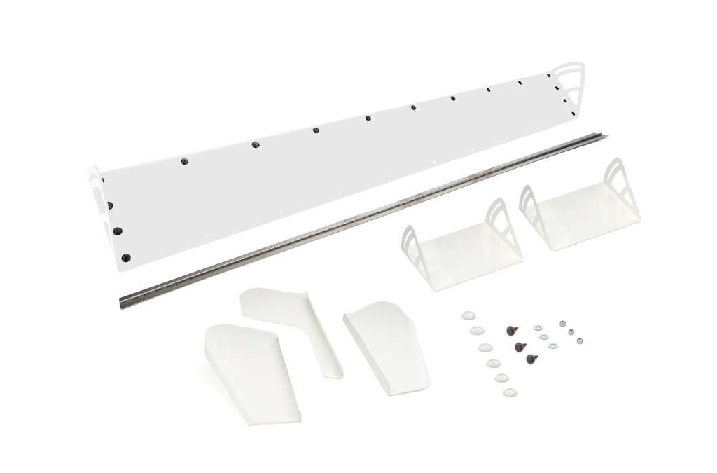 [DOM920-WH] Plastic Spoiler 8x72in LM White by Dominator Race Products