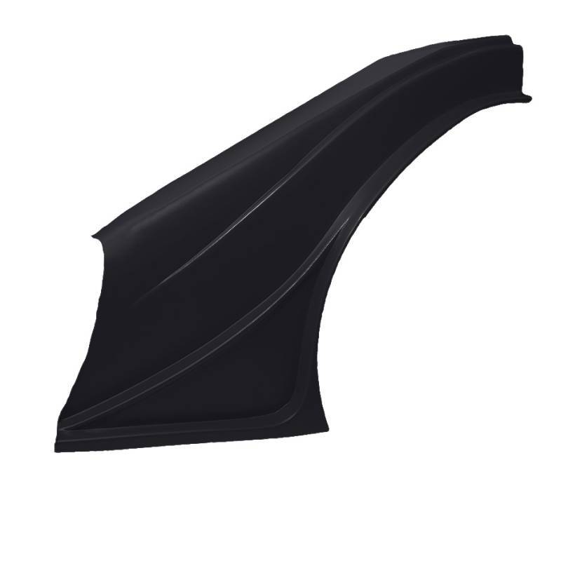 [DOM2001F-BK] Dominator Race Products - Dominator Outlaw L/M Left Flare Black