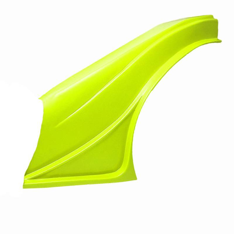 [DOM2001F-FLO-YE] Dominator Race Products - Dominator Outlaw L/M Left Flare Flou Yel