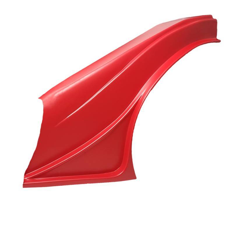 [DOM2001F-RD] Dominator Race Products - Dominator Outlaw L/M Left Flare Red