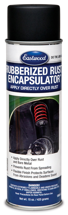 [EAS13651Z] Eastwood - Rust Encapsulator Black Rubberized 15oz Aerosol