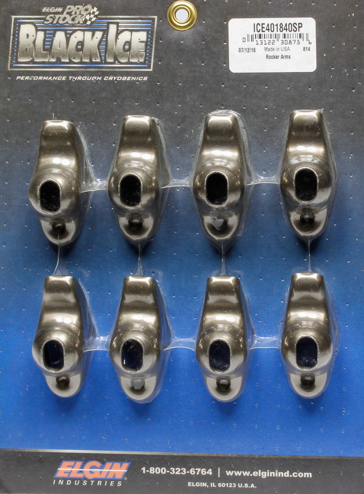 [ELGICE401840SP] Elgin - SBC Rocker Arms (8pk) 1.6 Ratio 7/16 Stud