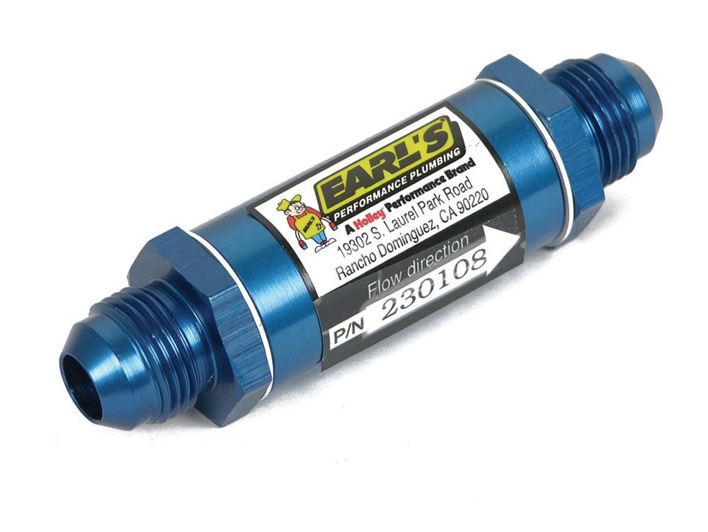 [EAR230108ERL] Earls - #8 Fuel Filter W/Bronze Element
