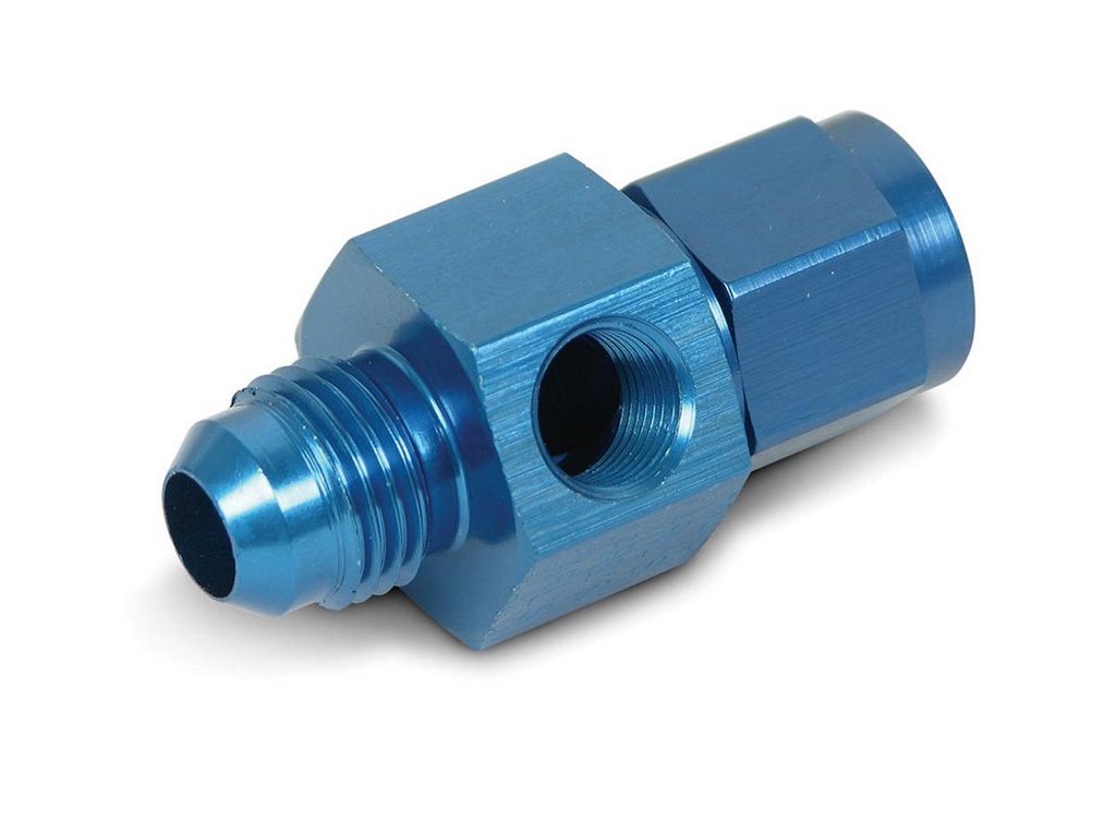 [EAR100199ERL] Earls - Gauge Adapter -6M To -6F W/1/8 Npt Port