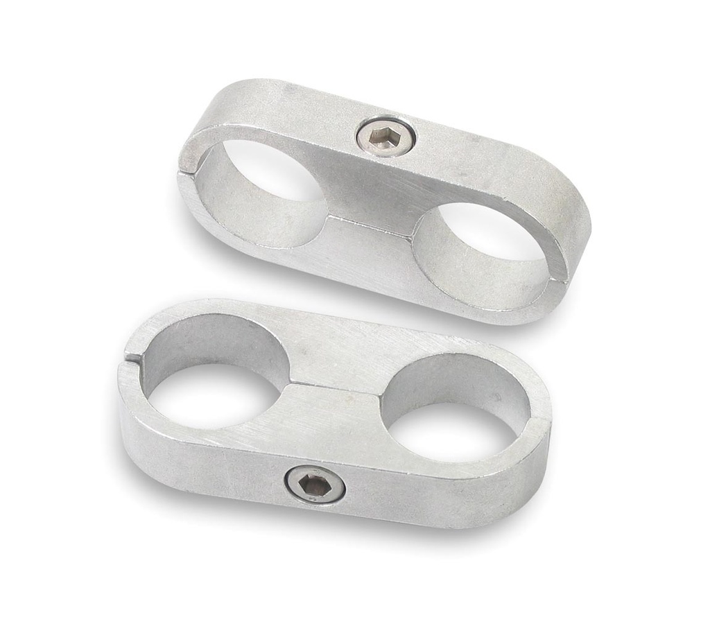 [EAR167210ERL] Earls - 5/8in. Polished Alum. Hose/Tube Separators-2pk