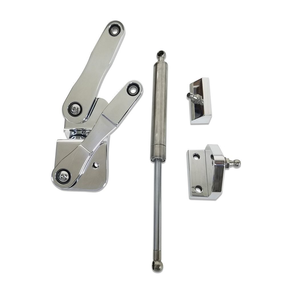 [EDDMS149-27P] Eddie Motorsports - Billet Hood Hinges Polished