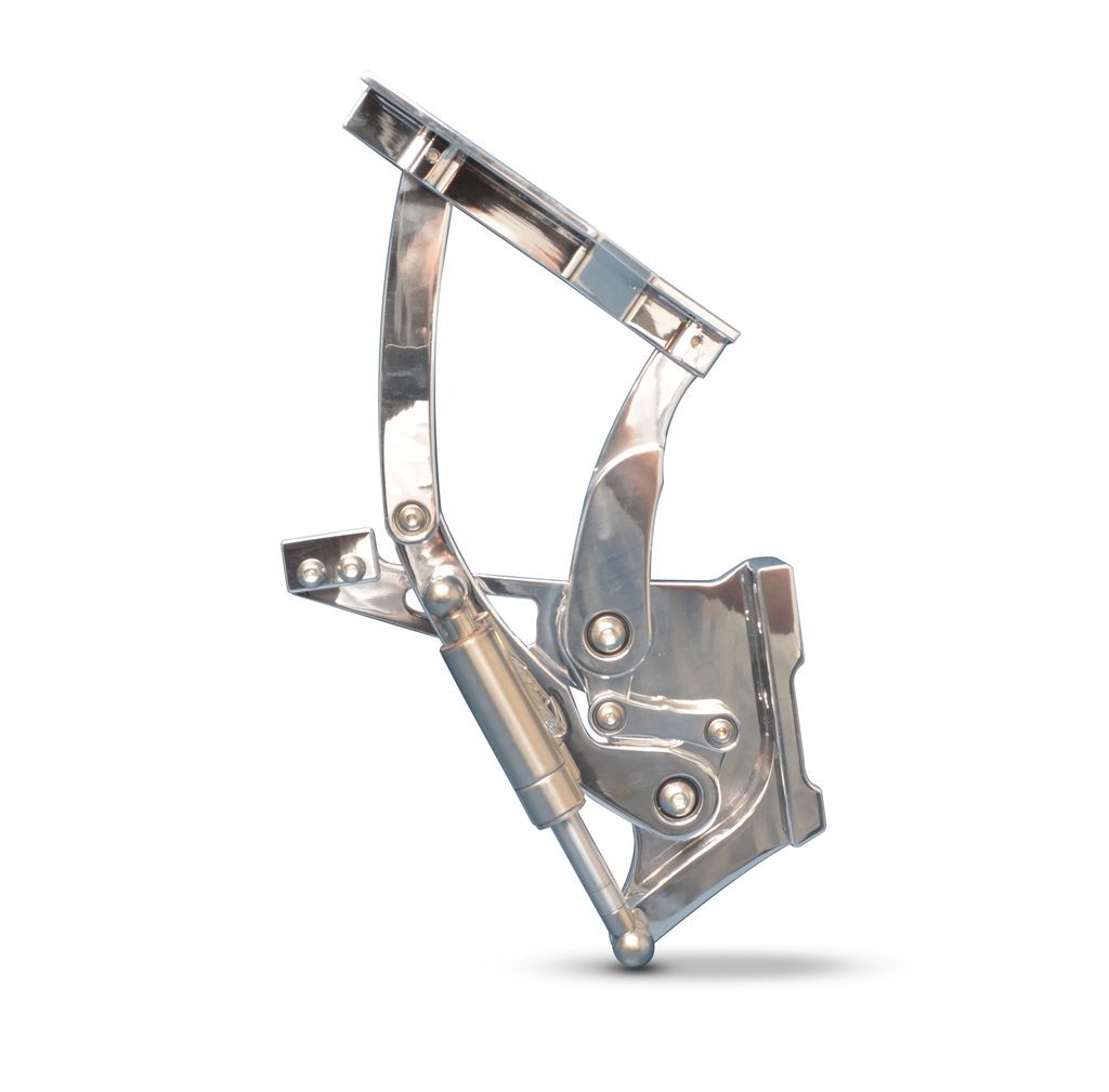 [EDDMS149-31P] Eddie Motorsports - Billet Hood Hinges Polished