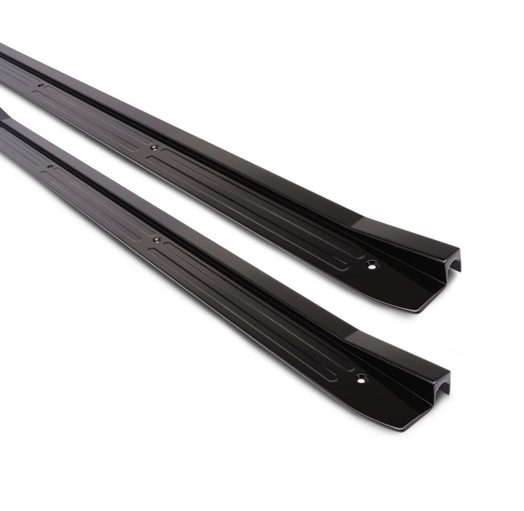 [EDDMS275-35MB] Eddie Motorsports - Billet Door Sill Plates Matte Black