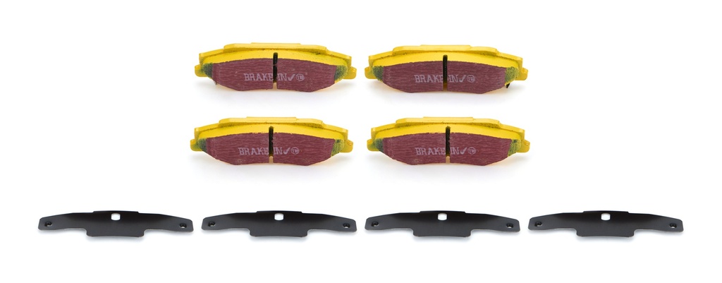 [EBCDP41160R] Ebc Brakes Usa Inc - Brake Pads Yellowstuff Rear C5 Corvette