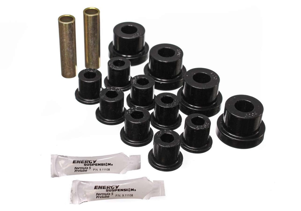 [ENE2-2102G] Energy Suspension - 76-86 Cj Frt Sprng Bush Black