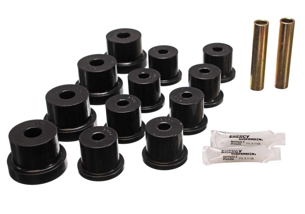 [ENE3-2122G] Energy Suspension - 62-67 Nova Rr Spring Bushing Set Black