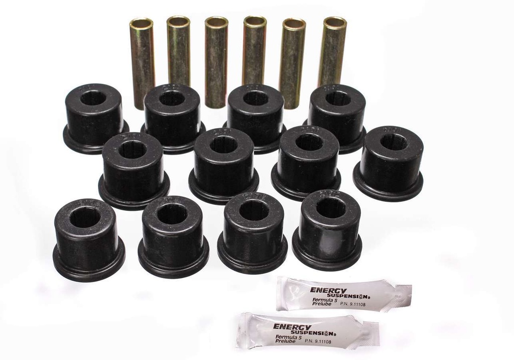 Energy Suspension - Chev 2wd/4wd Rr Spring Bushing Set Black