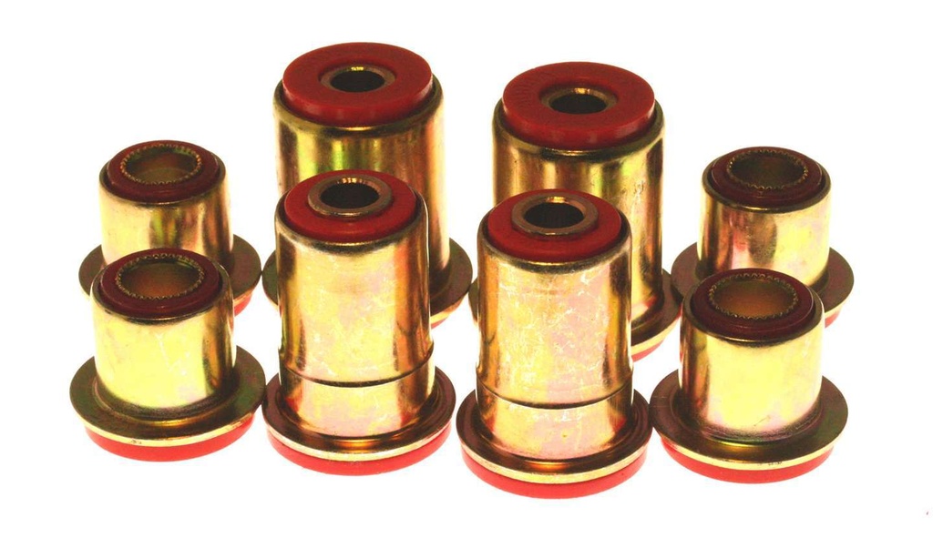 [ENE3-3101R] Energy Suspension - Gm Frt Cont Arm Bushing Set Red
