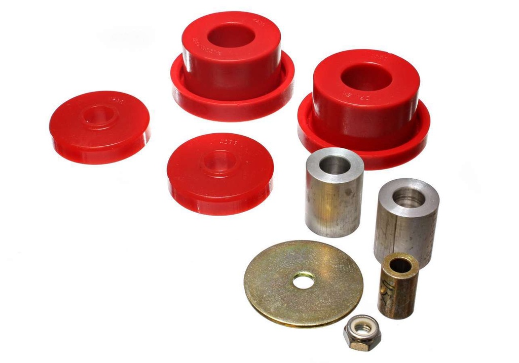 [ENE5-1115R] Energy Suspension - Differential Mount Bushing Set Red
