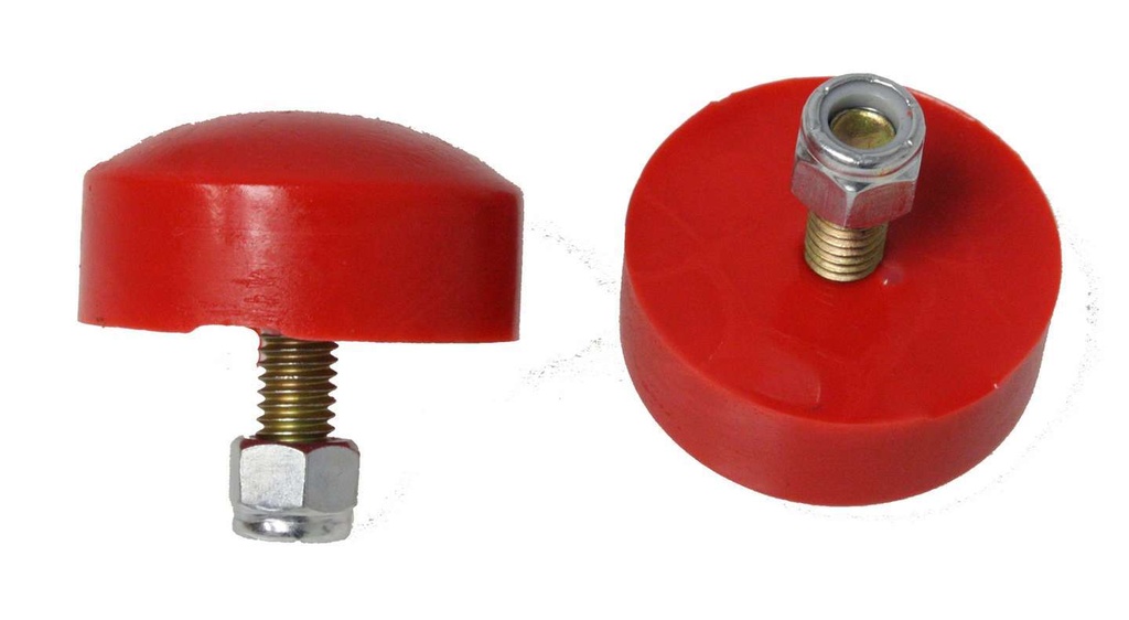 [ENE9-9116R] Energy Suspension - Bump Stop 1 X 2 Button Head Style Pair