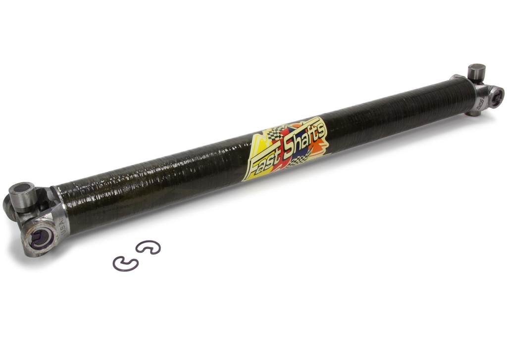 [FSH2CF-10X10-285-STL] Fast Shafts - Driveshaft Carbon Fiber 28.5in Steel Ends 2-1/4