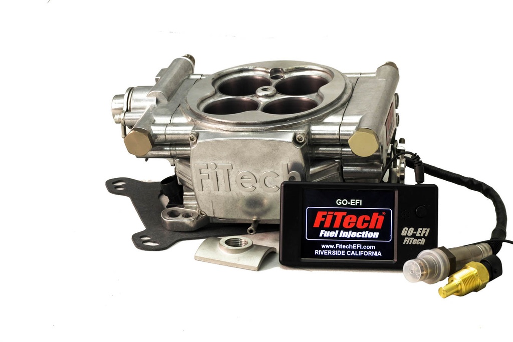 [FIT30001] FiTech Fuel Injection - Go EFI 4 600hp Basic Kit Bright Tumble Finish