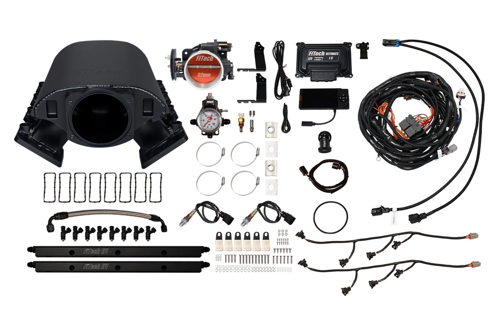 [FIT70088] FiTech Fuel Injection - Ultimate Rebel LS 500HP EFI System Wo/Trans Cont