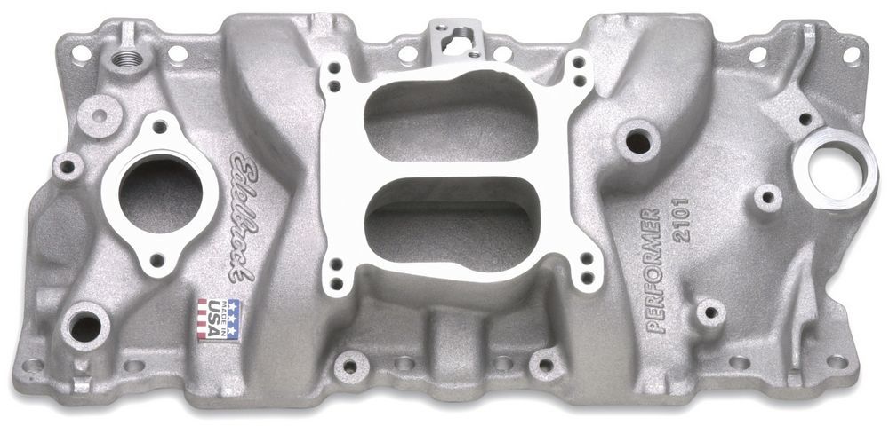 [EDE2101] Edelbrock - SBC Performer Manifold - 262-400