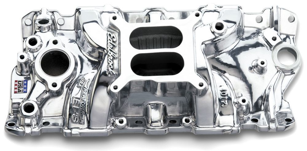 [EDE27011] Edelbrock - SBC Performer EPS Manifold - Polished