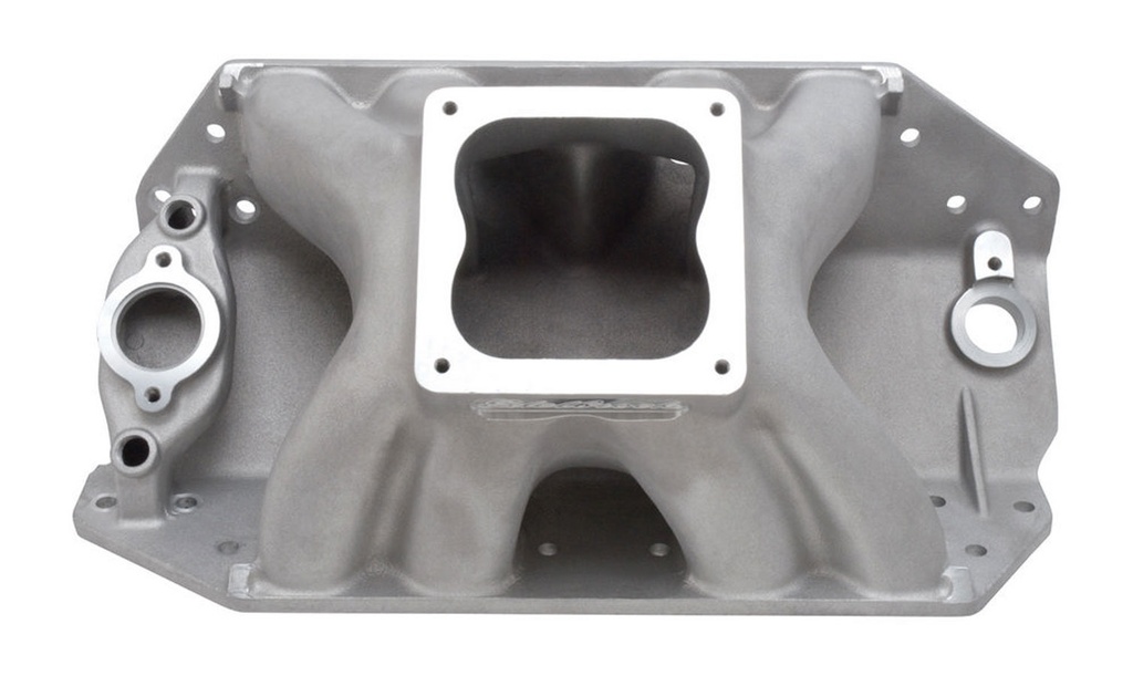 [EDE28001] Edelbrock - BBC Victor II Manifold - S/P 9.800 D/H