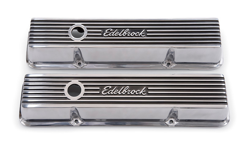 [EDE4262] Edelbrock - Valve Cover Kit Elite Ii Series Sbc Short