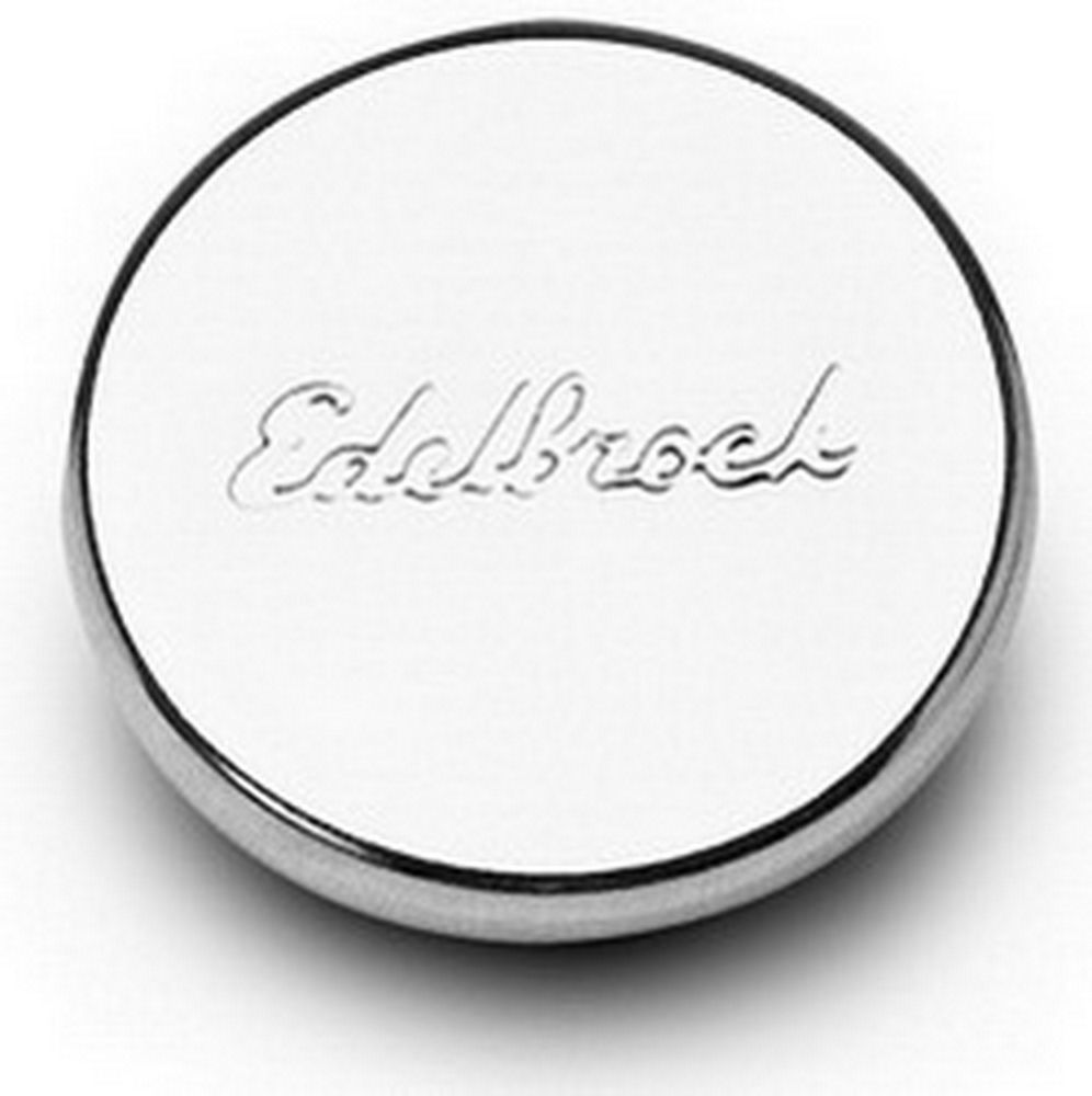 [EDE4415] Edelbrock - Chrome Oil Fill Hole Plug